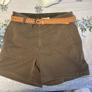 Dark green baggyish shorts
